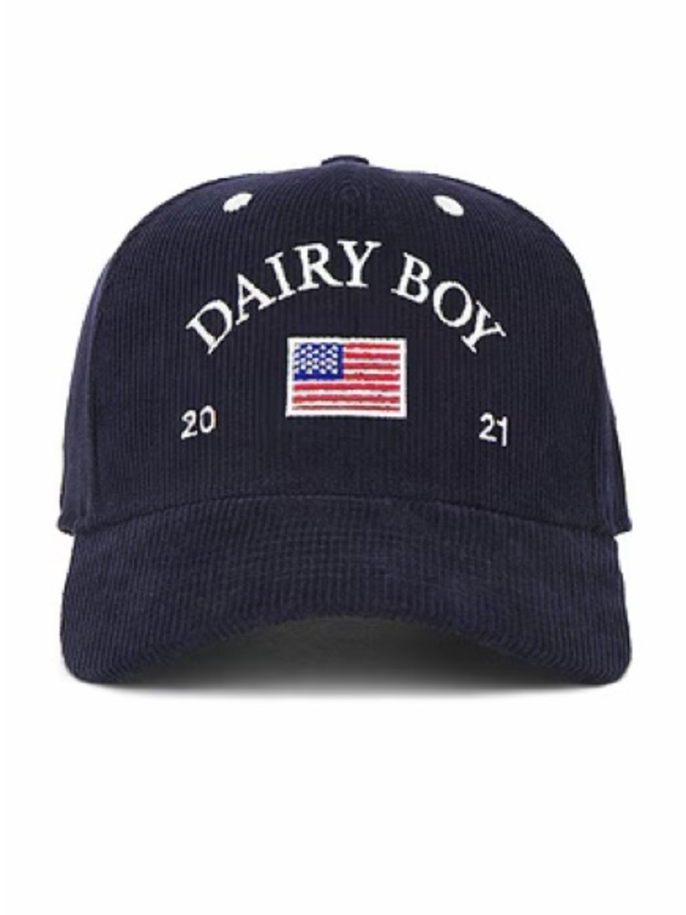 Dairy Boy Corduroy American Flag Hat